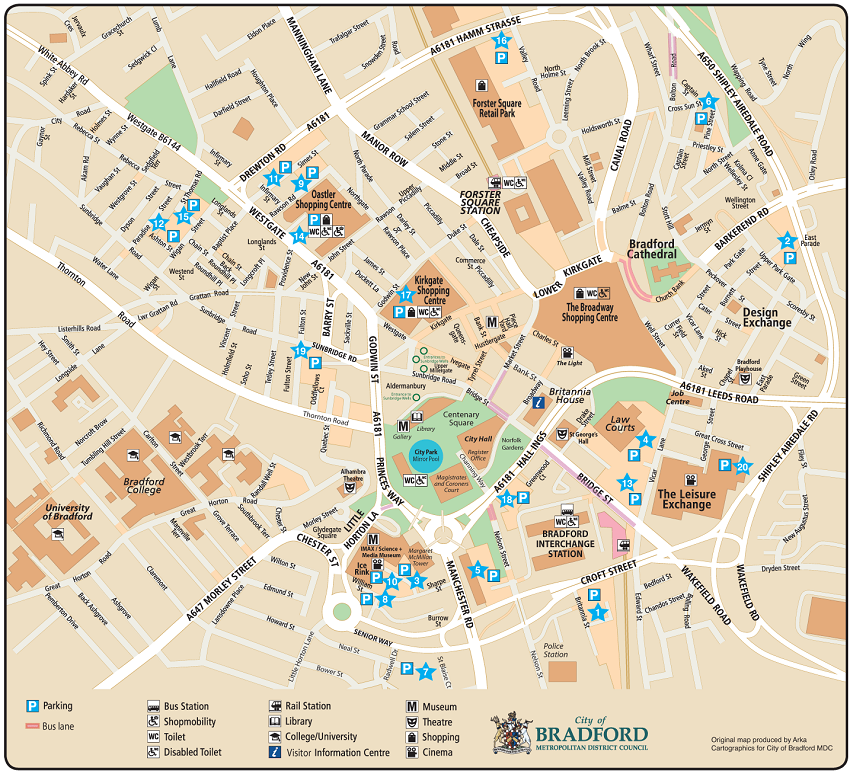 Chorley Hospital Car Park Map