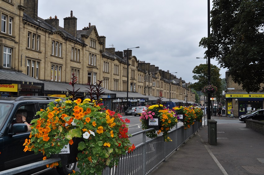Cavendish Street and Hanover Street in Keighley