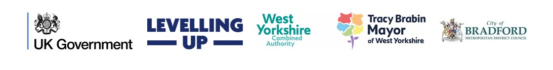 UK Government. Levelling Up. West Yorkshire Combined Authority. Tracy Brabin, Mayor of West Yorkshire. City of Bradford Metropolitan District Council.