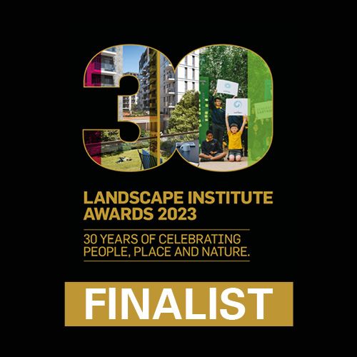Landscape Institute Awards 2023. 30 years of celebrating people, place and nature. Finalist