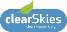 Clear Skies certification mark logo.