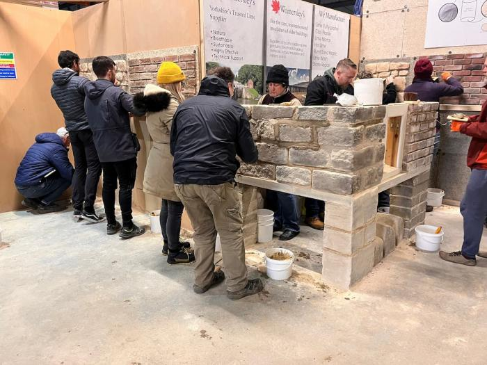Repointing with Lime Mortar Workshop Picture